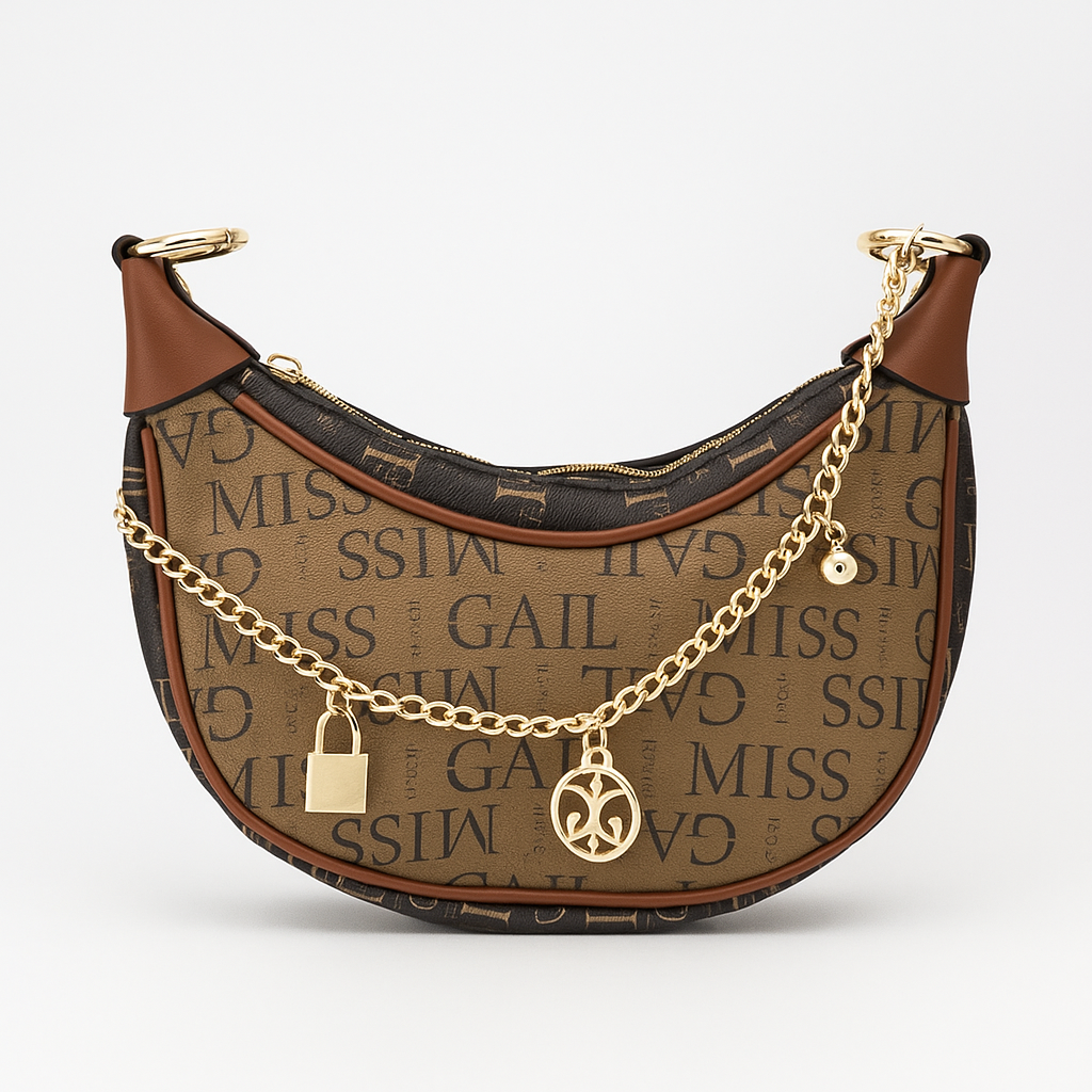 Classic Gail Half-Moon Bag