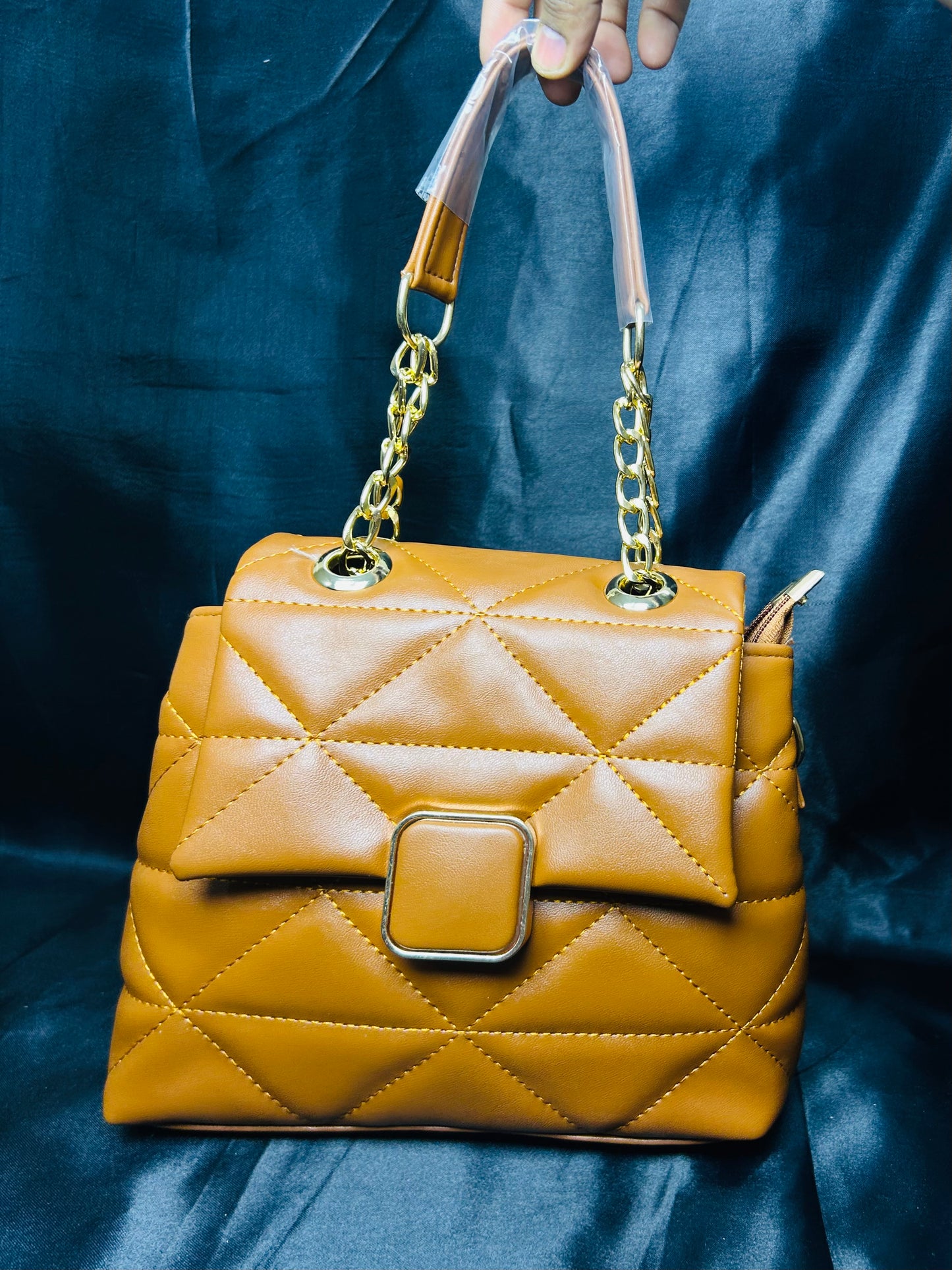 Velvette Luxe Chain Bag