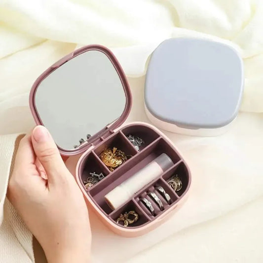 GlamNest Travel Jewellery Box