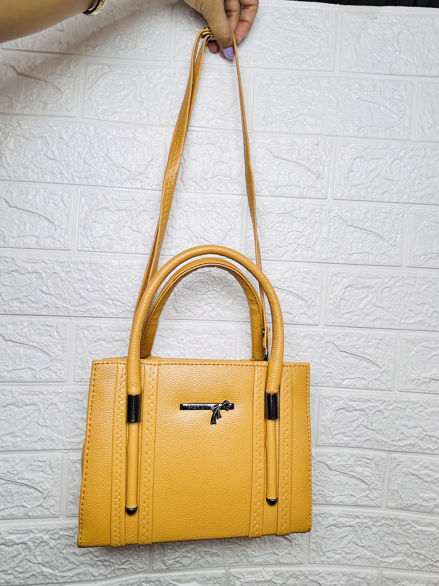 Handbag with sling bag