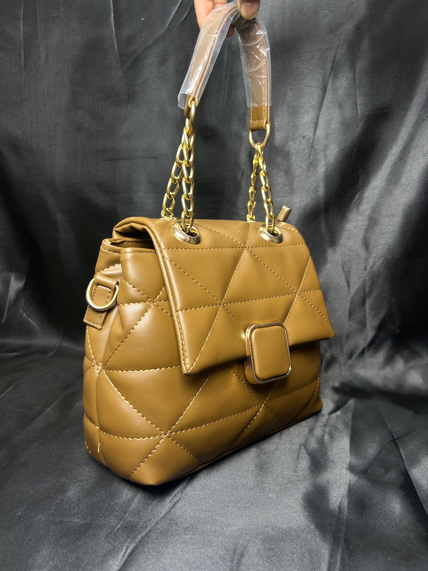 Velvette Luxe Chain Bag
