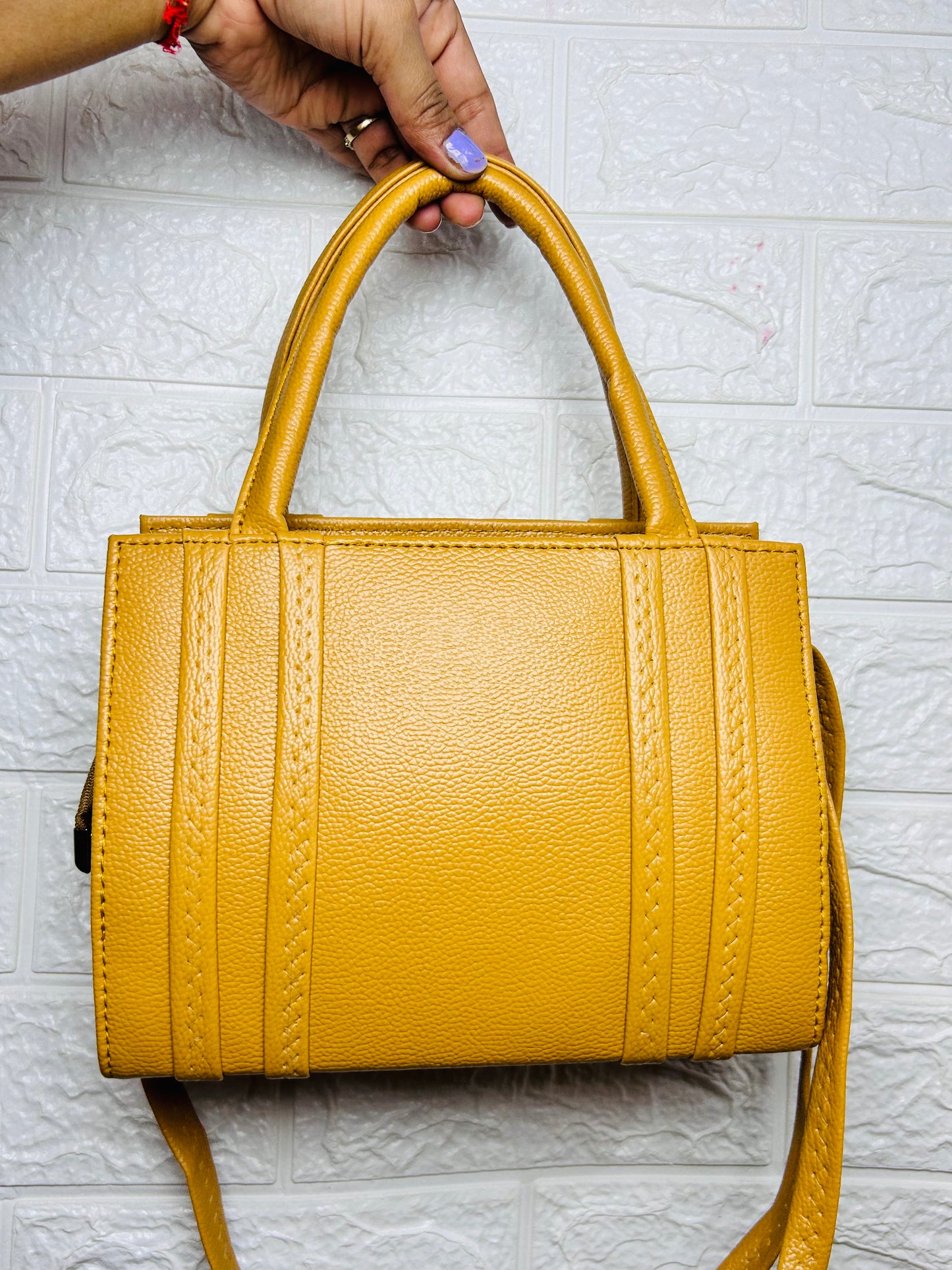 Handbag with sling bag
