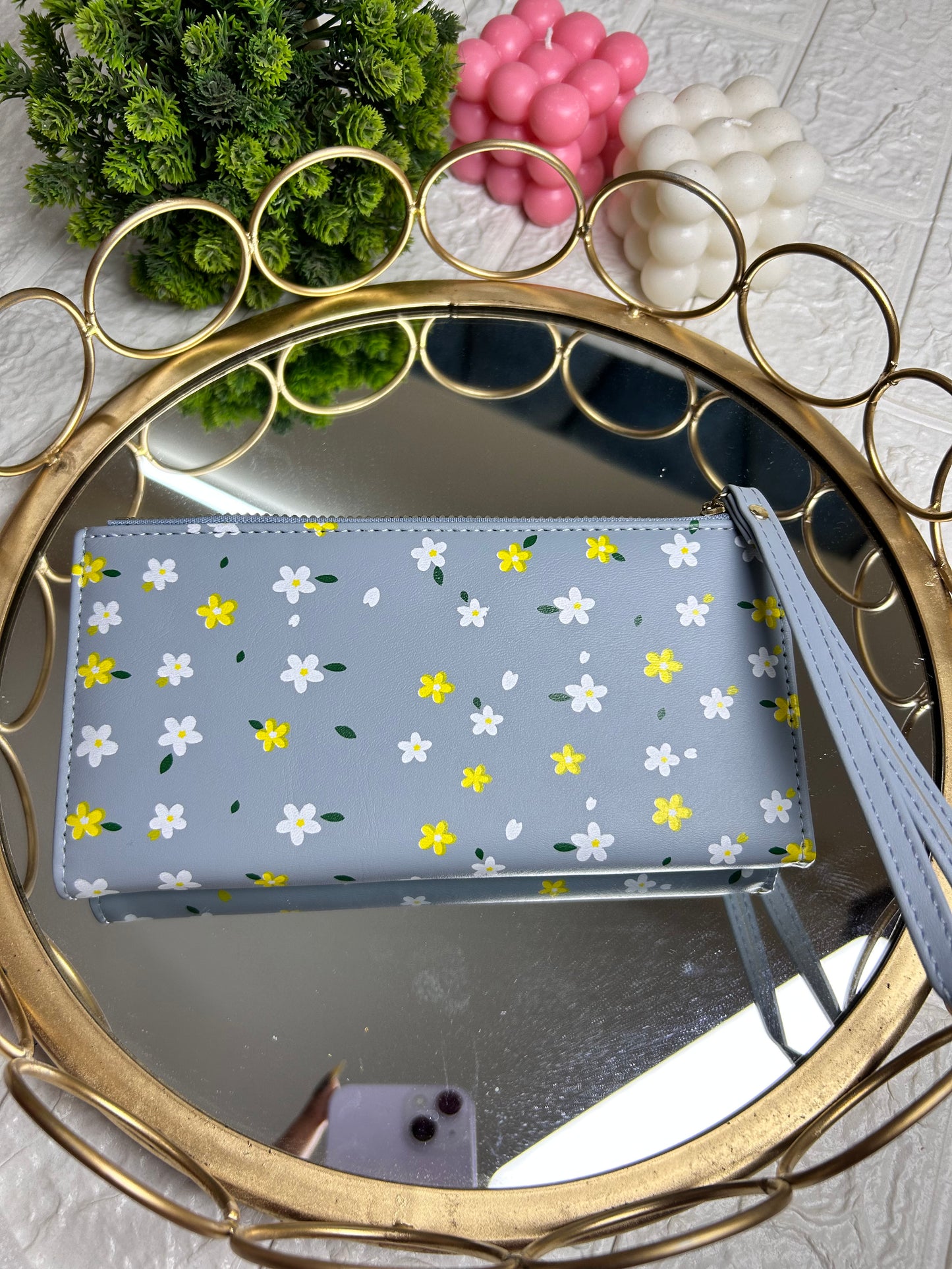 BlossomBloom Floral Wallet