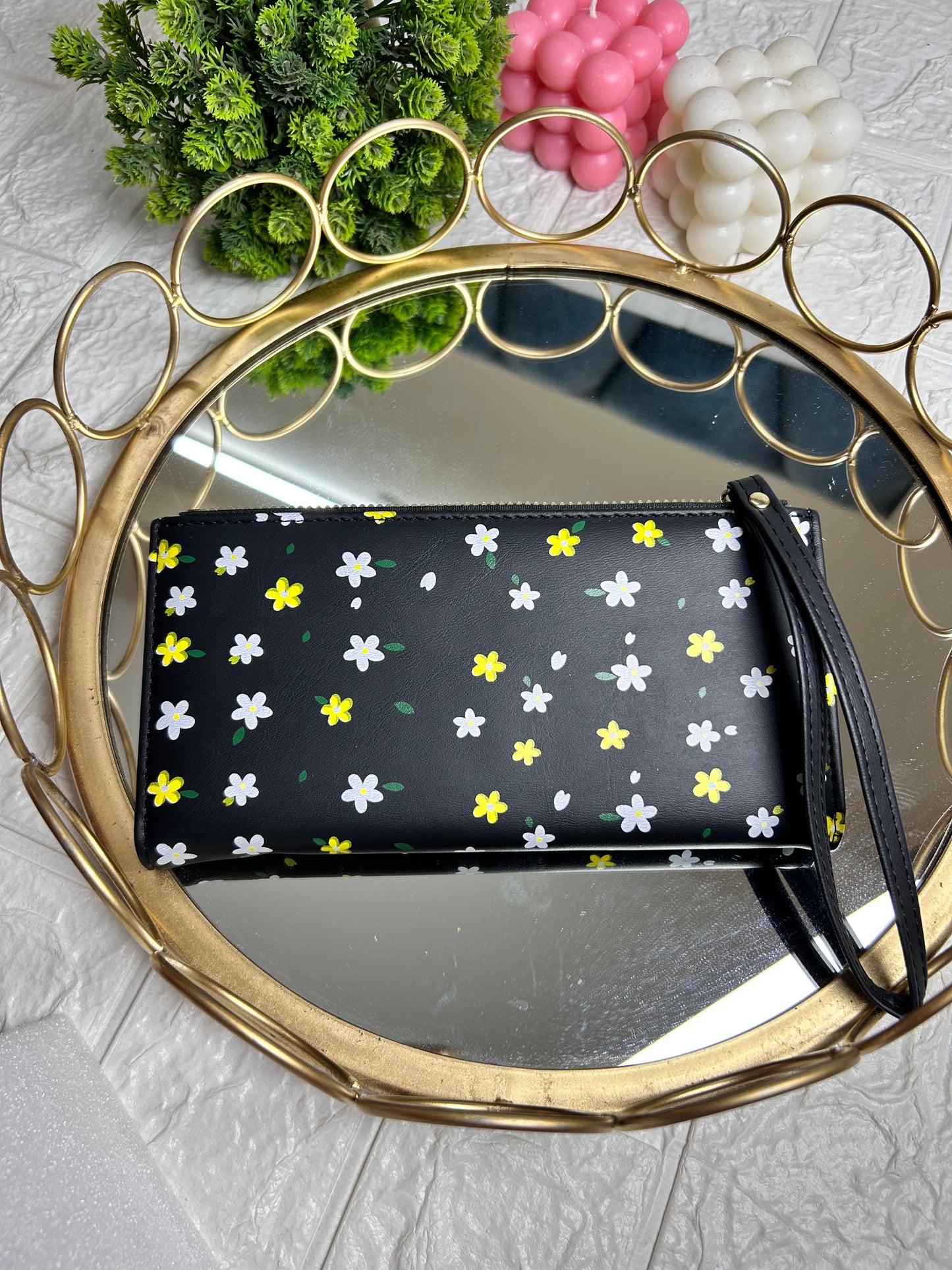 BlossomBloom Floral Wallet