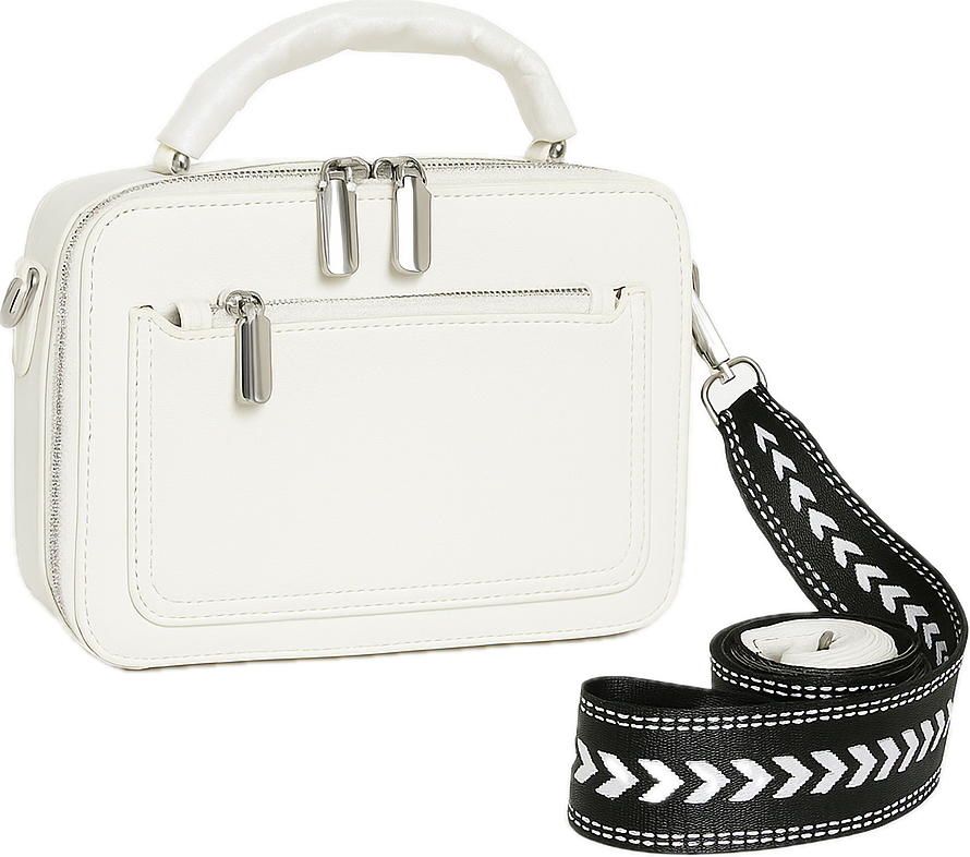 White Sling bag