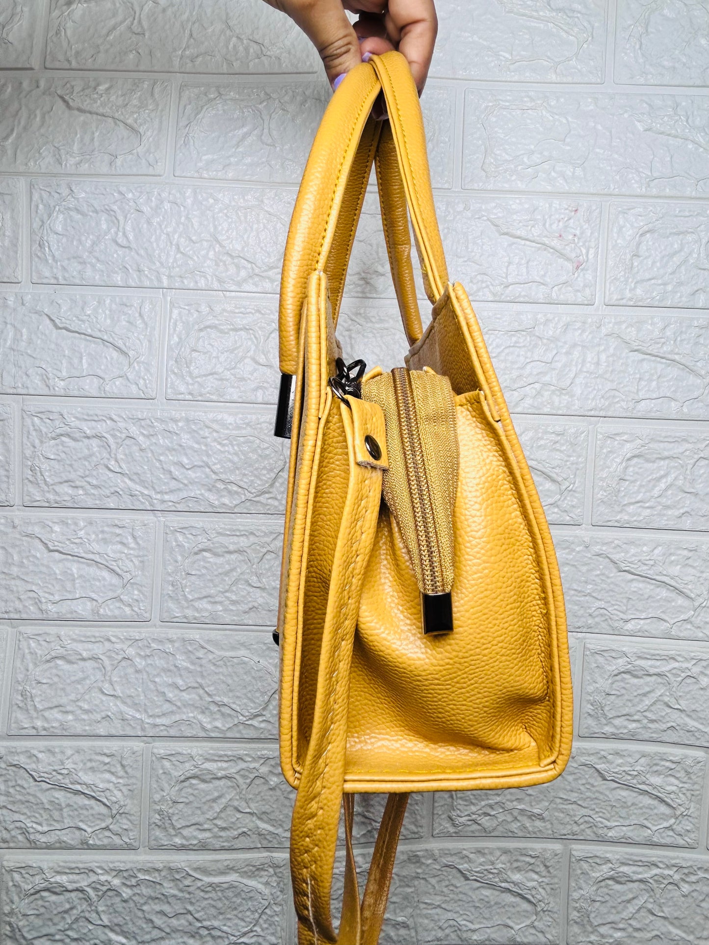 Handbag with sling bag