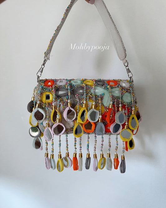 Multicolour Mirror bags