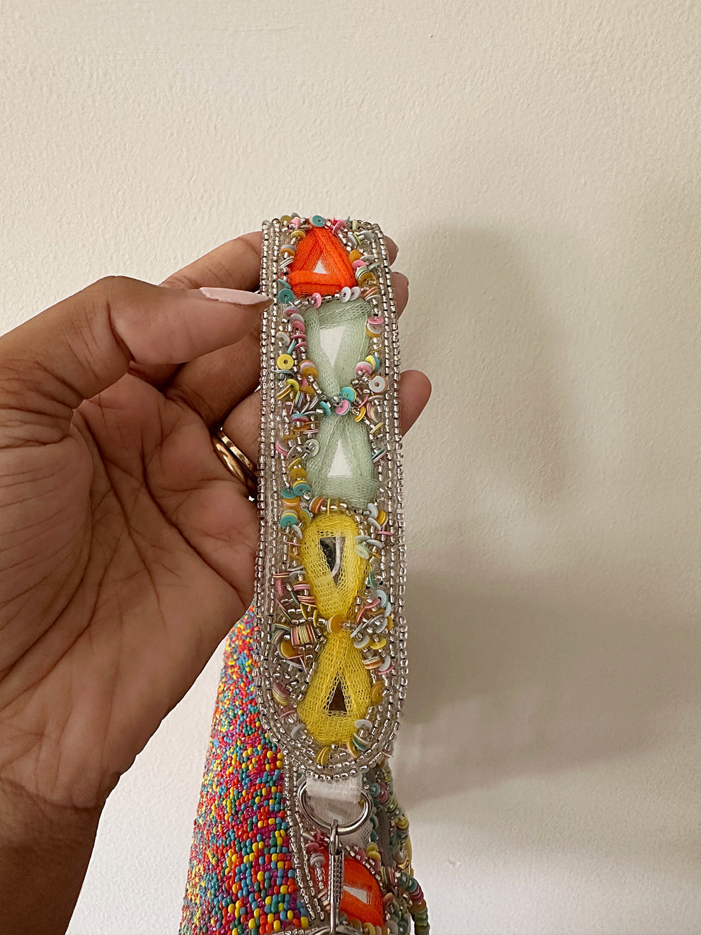 Multicolour Mirror bags