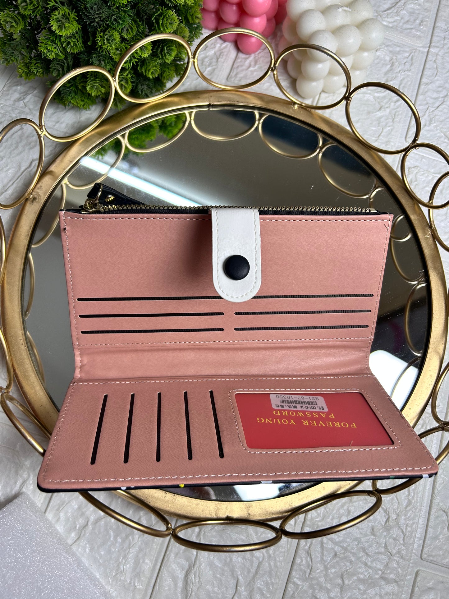 BlossomBloom Floral Wallet