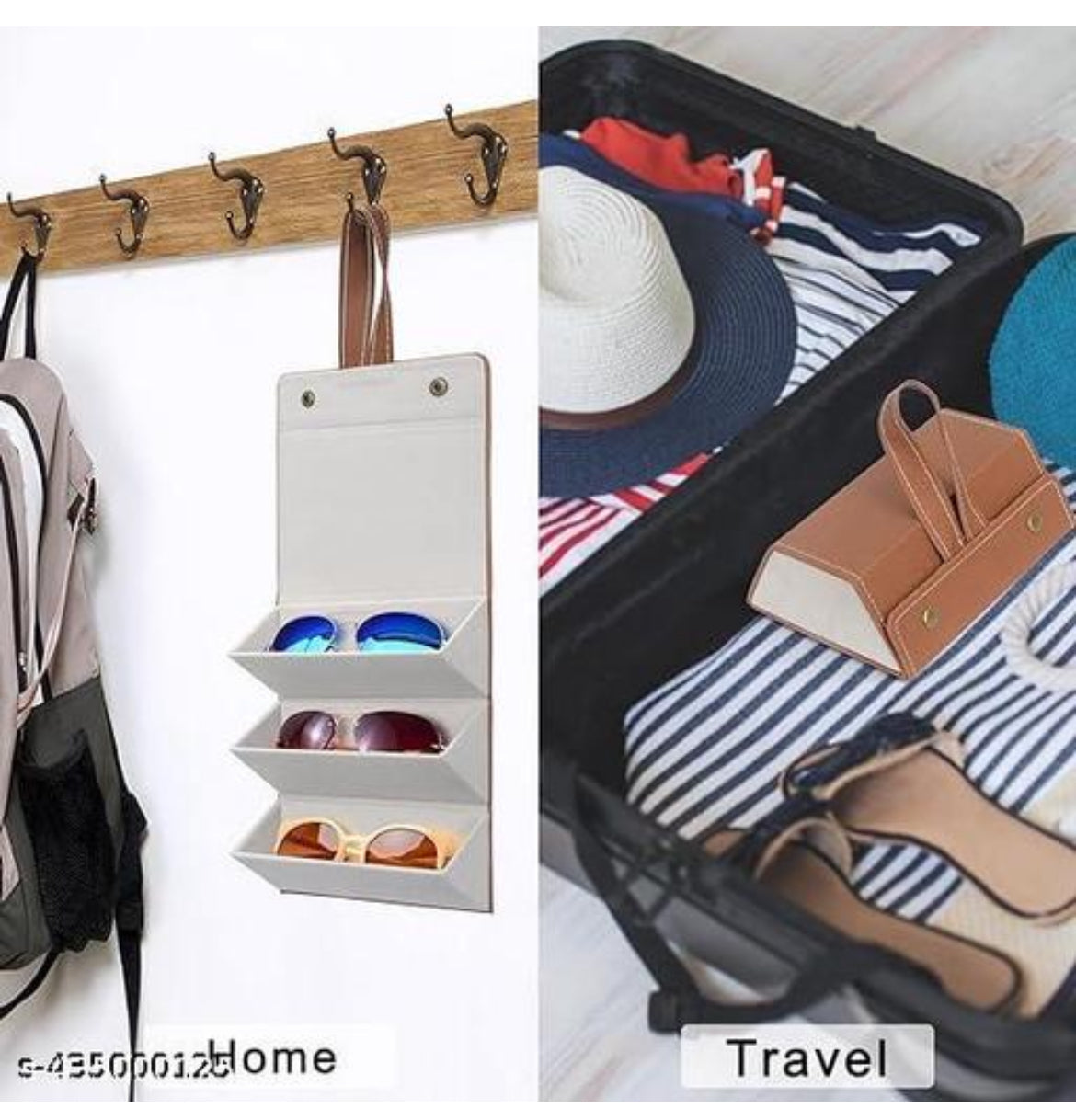TriFold / Fivefold Travel Sunglass Organizer Case