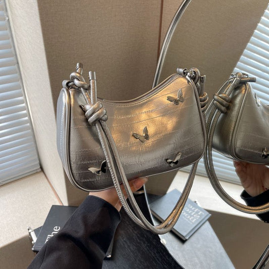 Butterfly Charm Shoulder Bag