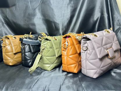 Velvette Luxe Chain Bag
