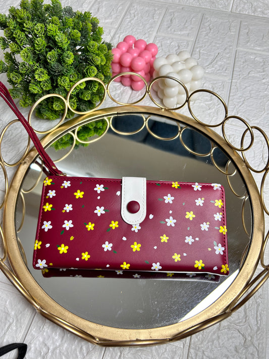 BlossomBloom Floral Wallet