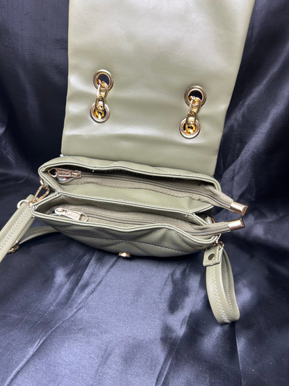 Velvette Luxe Chain Bag