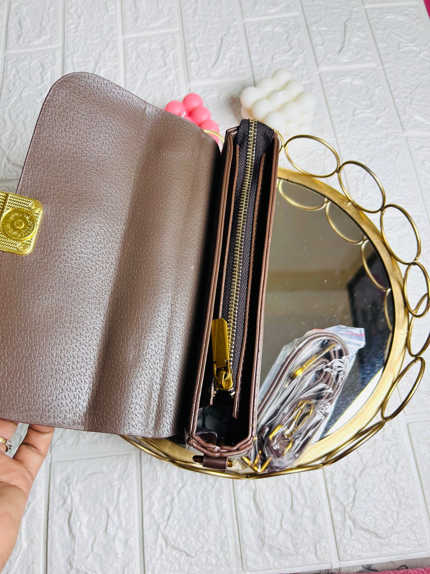 Brown Sling Bag