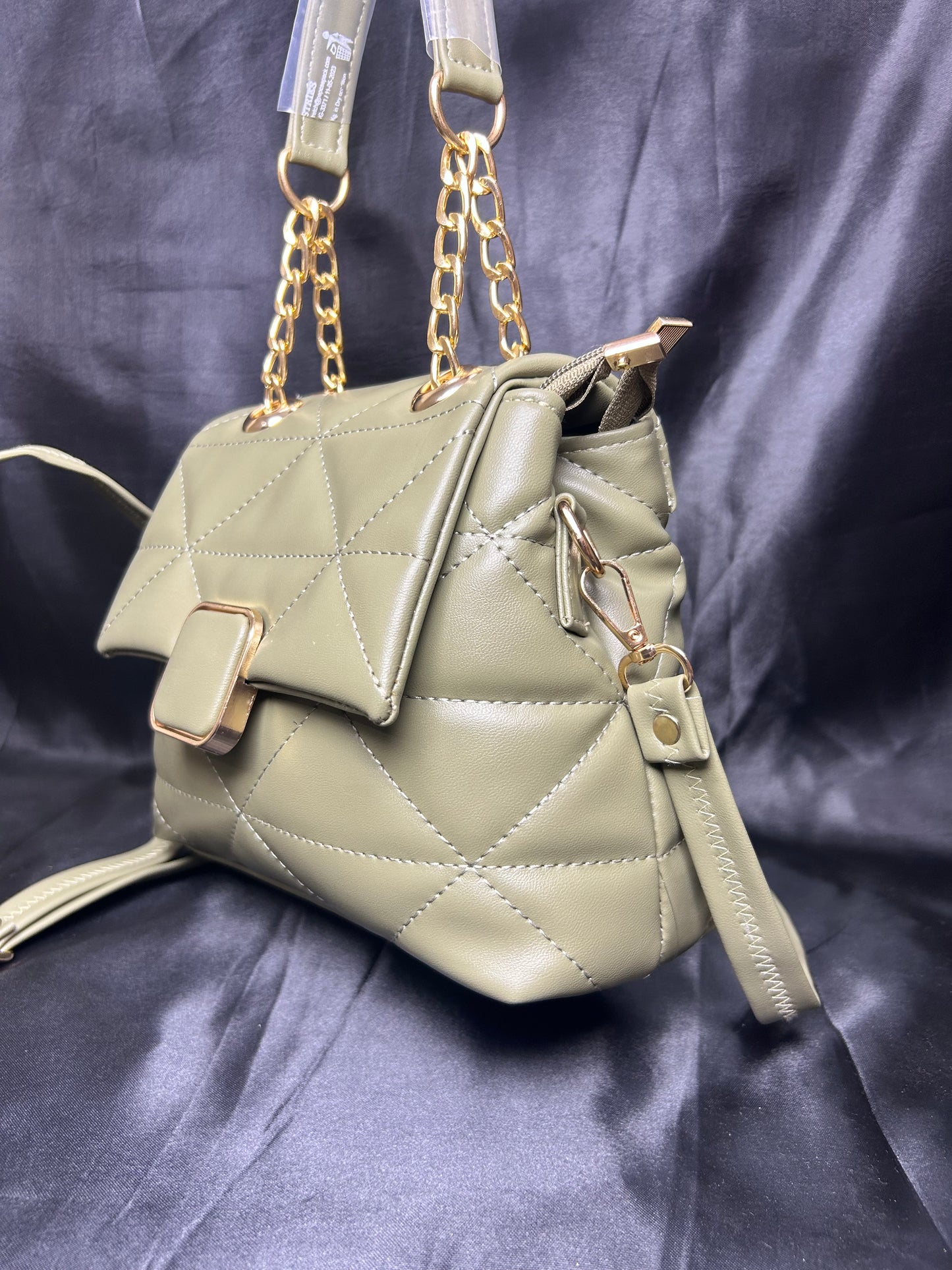 Velvette Luxe Chain Bag
