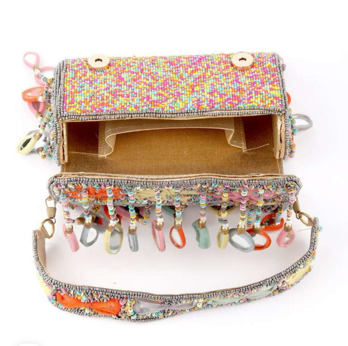 Multicolour Mirror bags