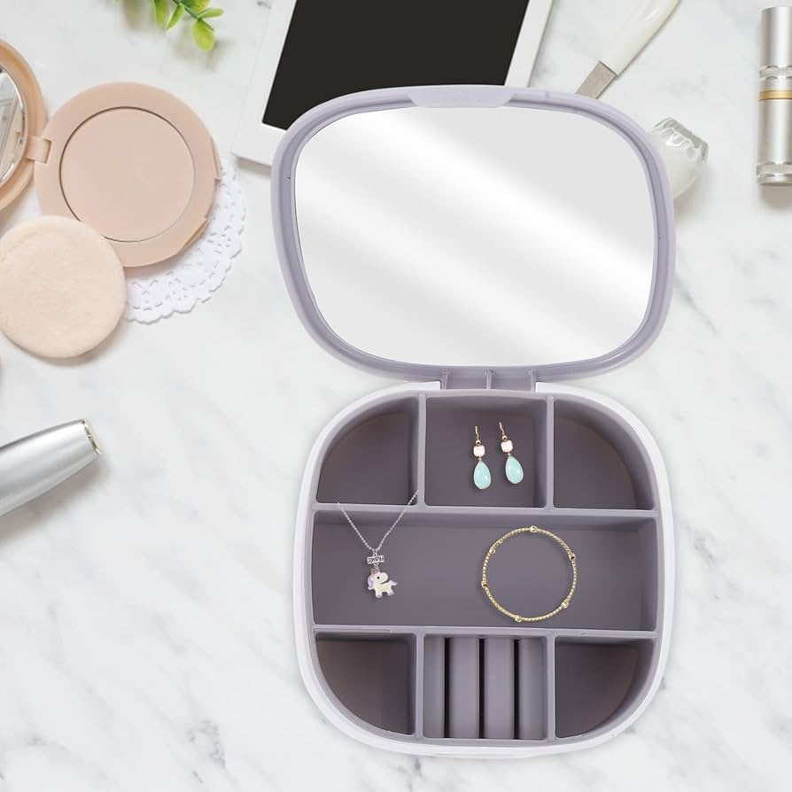 GlamNest Travel Jewellery Box