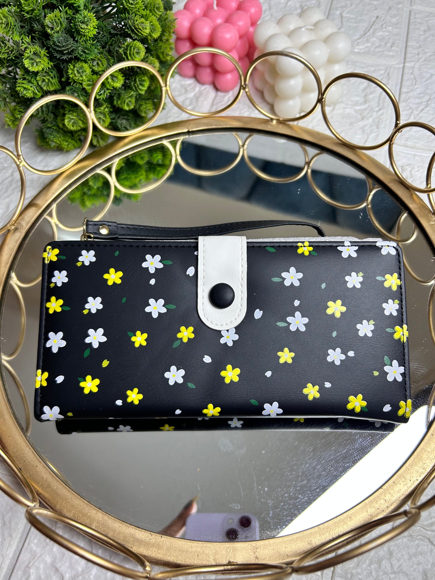 BlossomBloom Floral Wallet