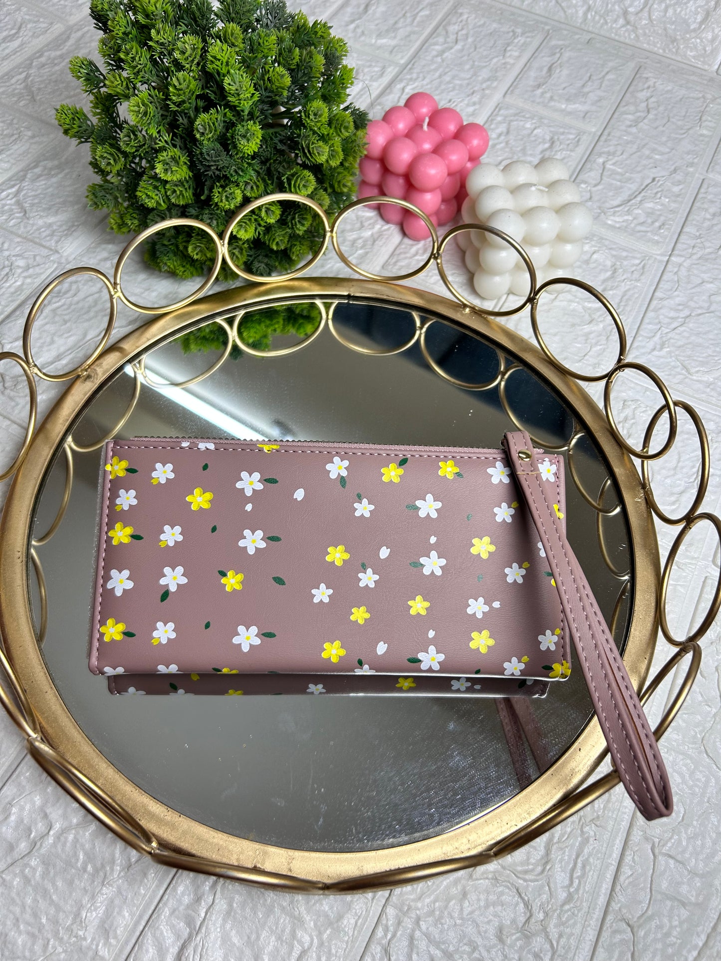 BlossomBloom Floral Wallet