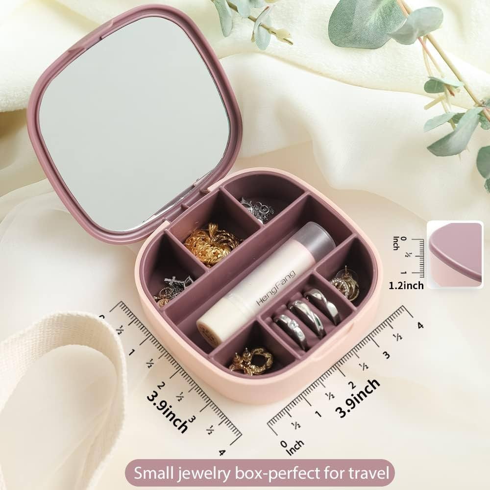GlamNest Travel Jewellery Box