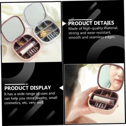 GlamNest Travel Jewellery Box