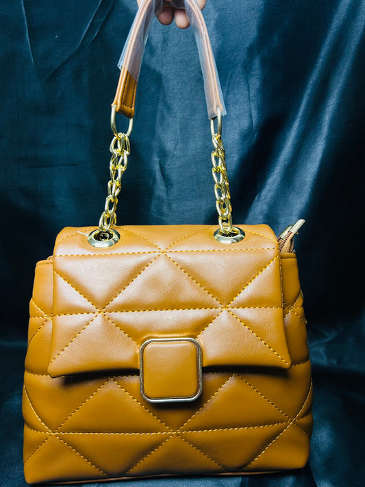 Velvette Luxe Chain Bag