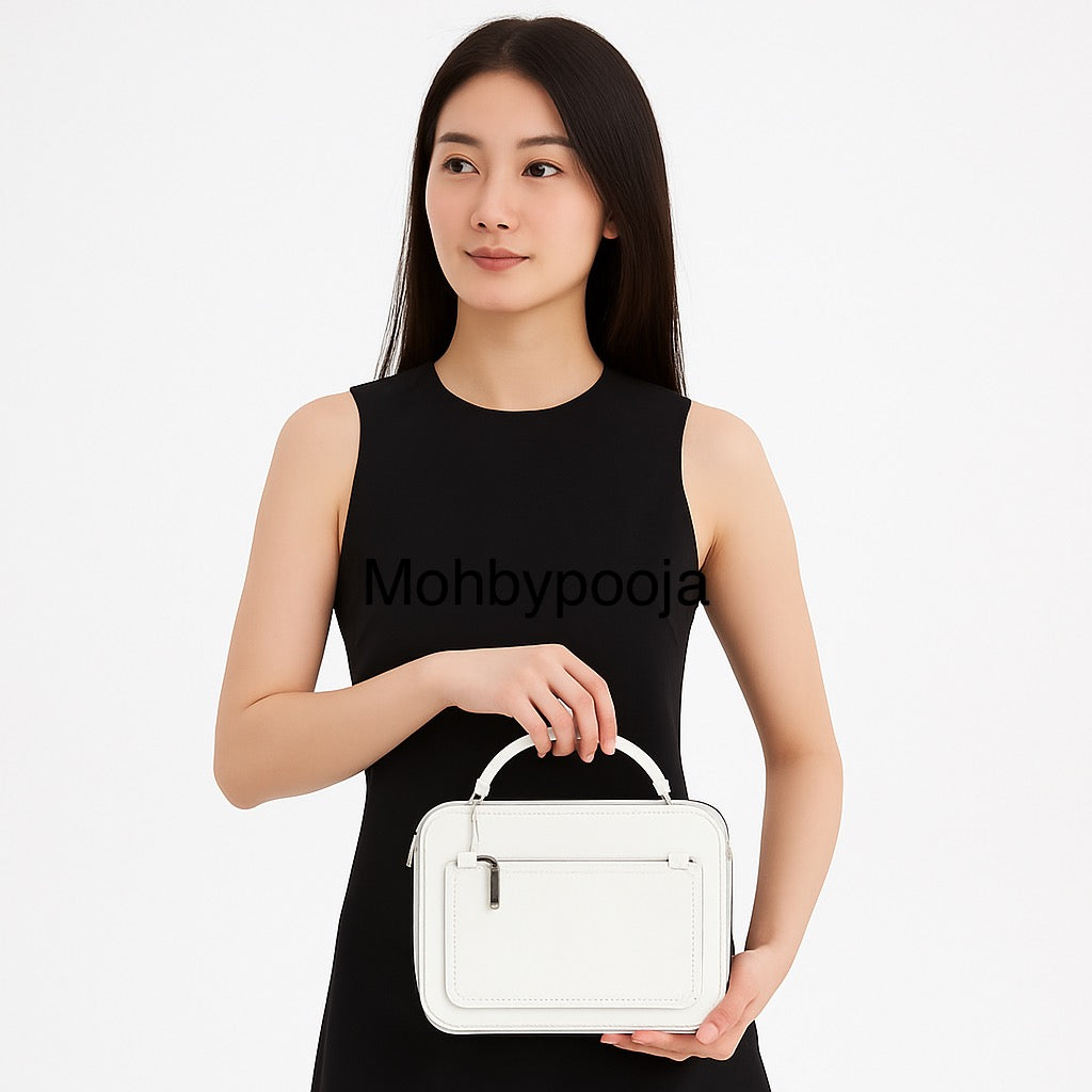 White Sling bag