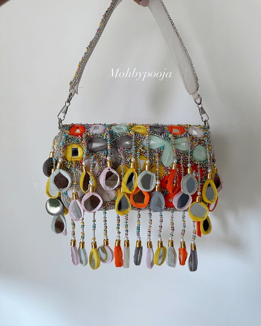 Multicolour Mirror bags