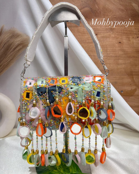 Multicolour Mirror bags