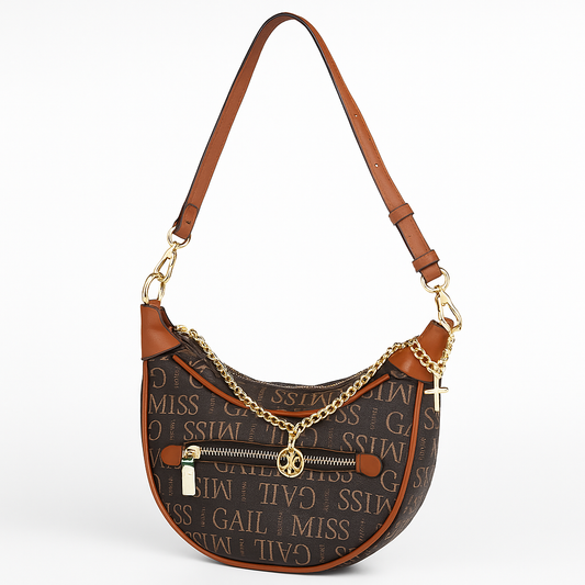 Classic Gail Half-Moon Bag