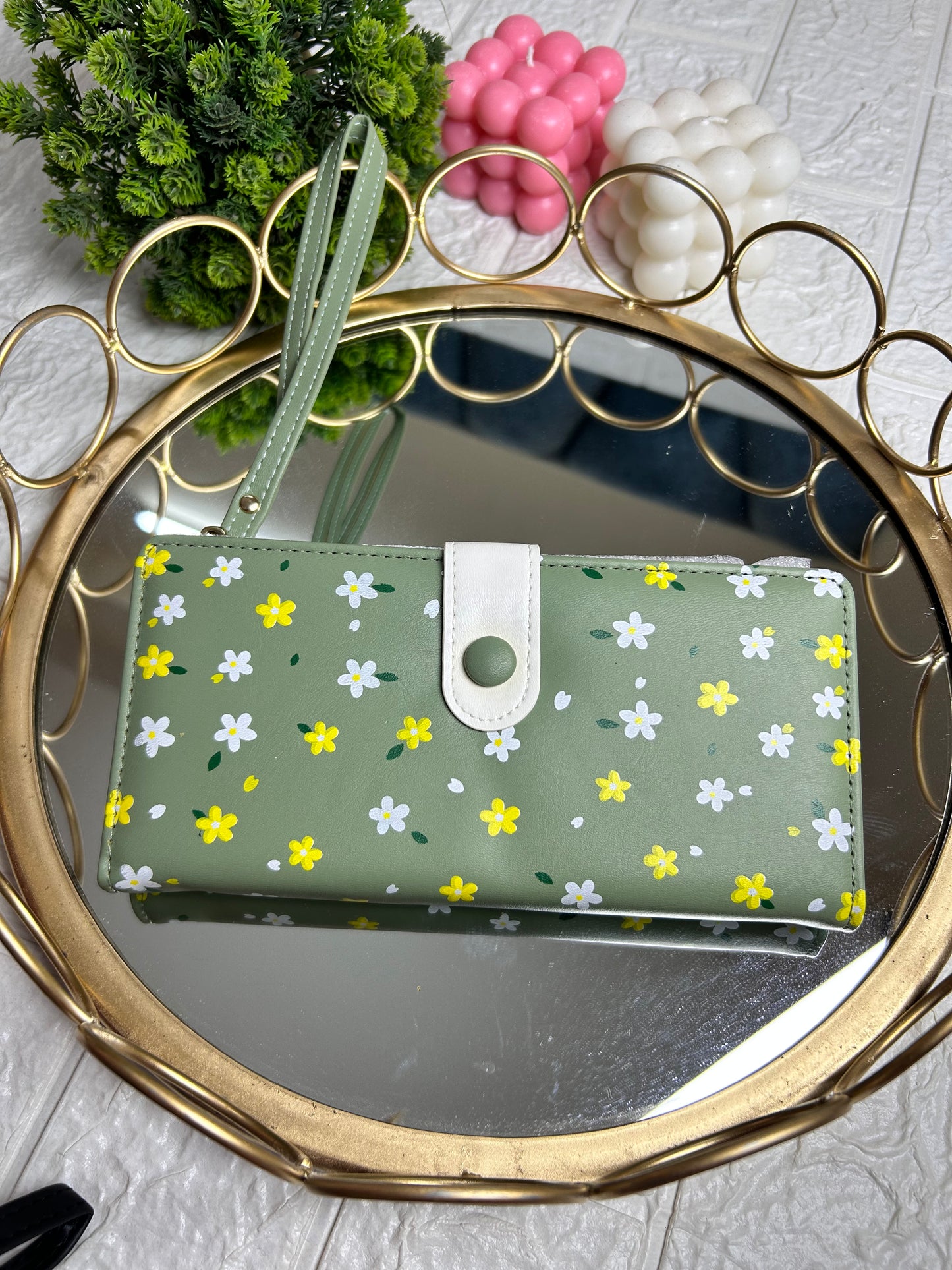 BlossomBloom Floral Wallet
