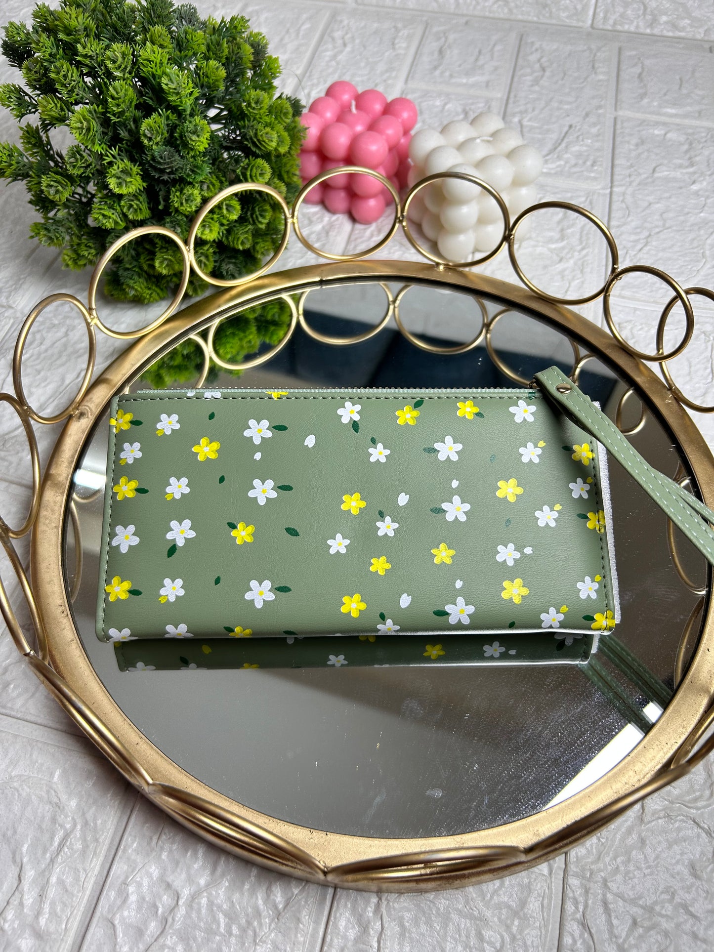 BlossomBloom Floral Wallet