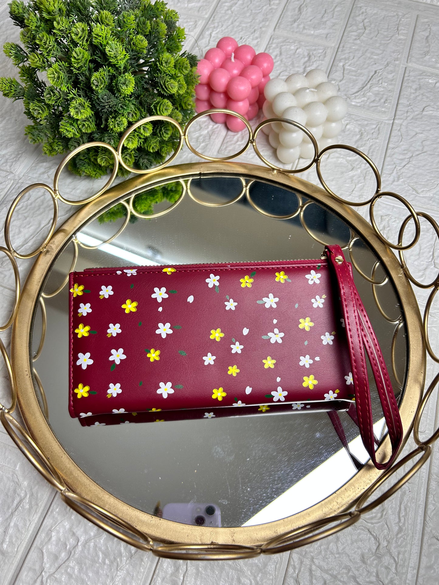 BlossomBloom Floral Wallet