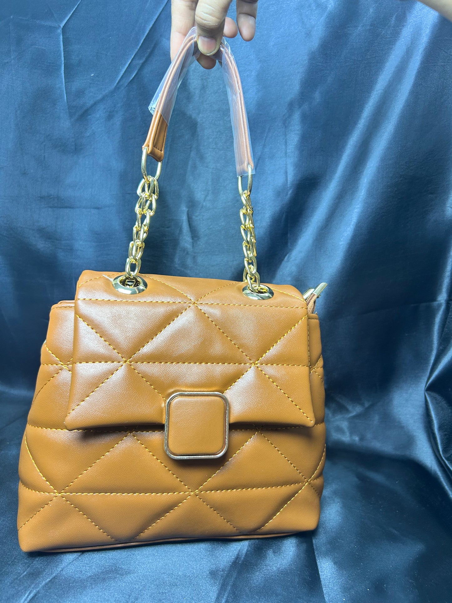 Velvette Luxe Chain Bag