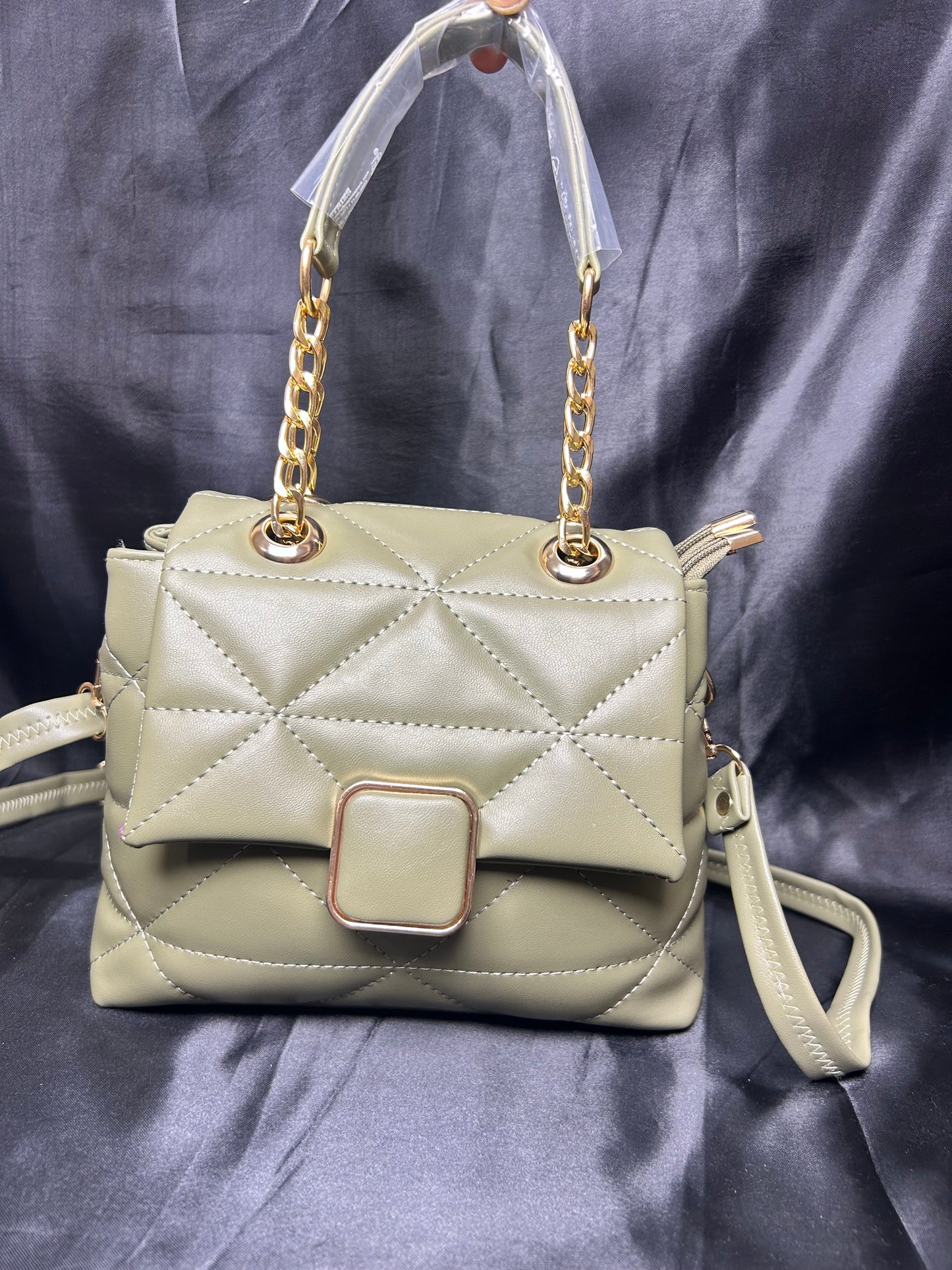 Velvette Luxe Chain Bag