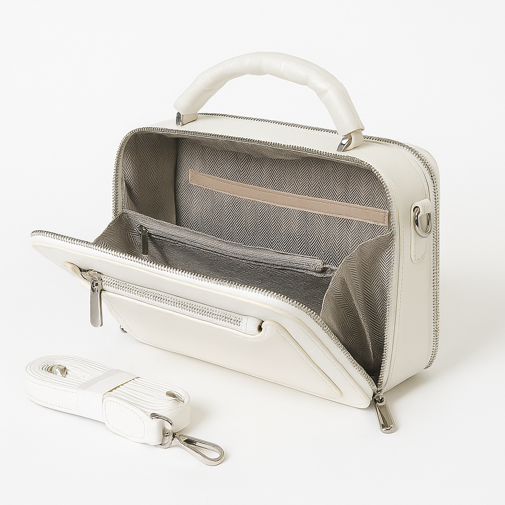 White Sling bag