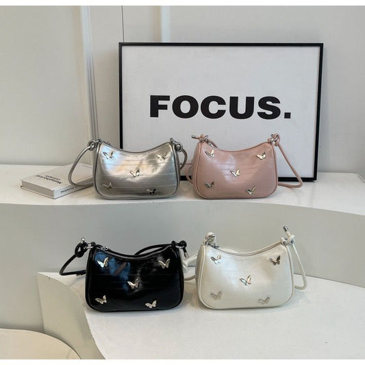 Butterfly Charm Shoulder Bag