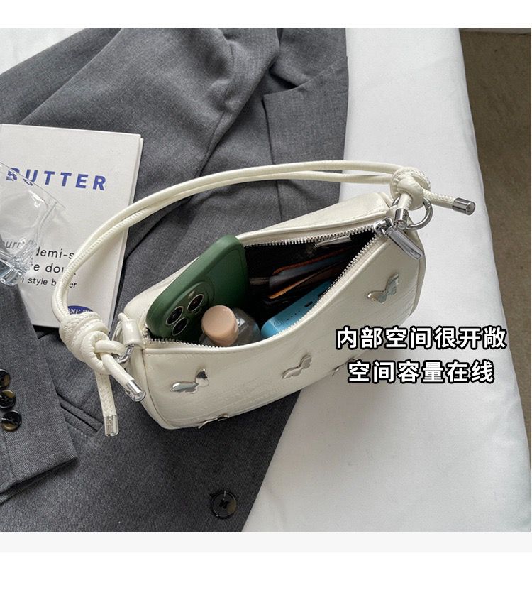 Butterfly Charm Shoulder Bag